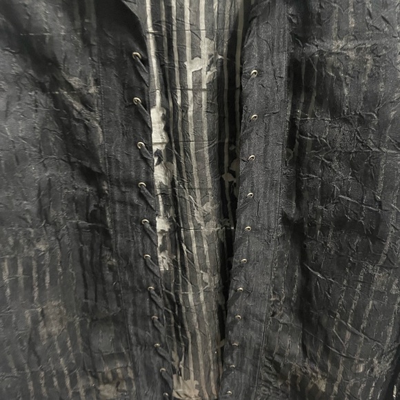 Blue Ice Vintage Sheer Lace Cover - Picture 3 of 6